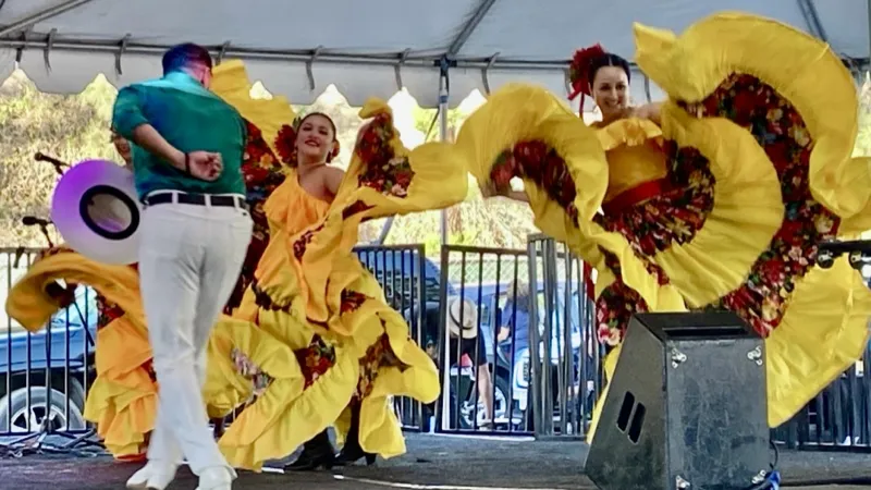 Ballet Folklórico Mi Herencia performing on stage